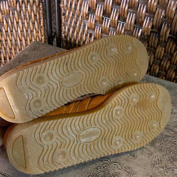 Vintage Pinwheels Suede Shoes Size 6.5 - Picture 6 of 7